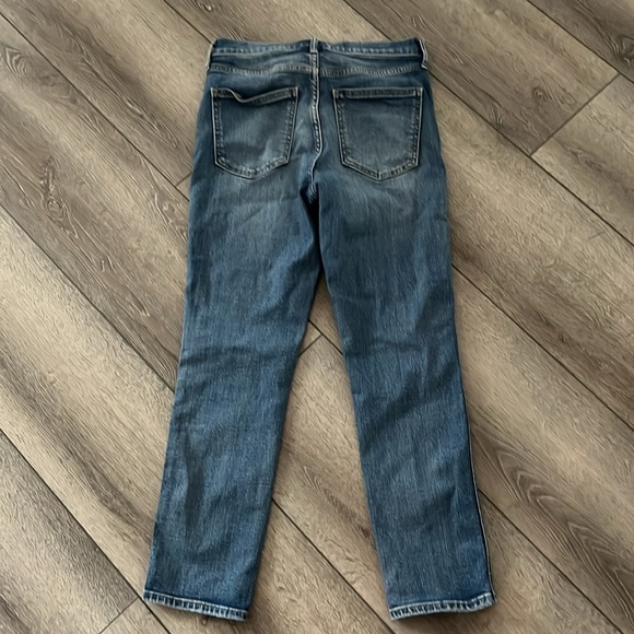 Gap denim high rise cigarette jeans size 28 - Picture 6 of 6